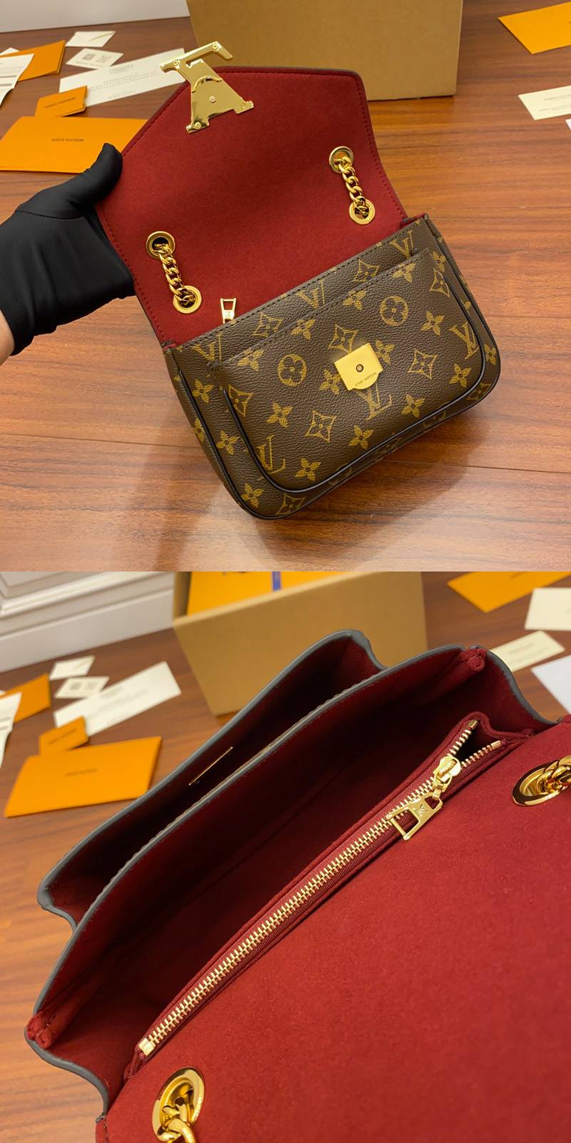 Where can I buy the LV PASSY chain bag (M45592)?